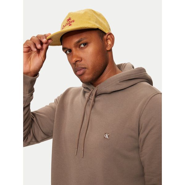 Czapka z daszkiem Quiksilver. Żółte czapki męskie Quiksilver, bez wzorów. Za 69.99 zł.