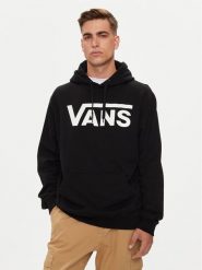 Vans Bluza Classic III VN000HNX Czarny Regular Fit. Czarne bluzy nierozpinane męskie Vans, m, bez wzorów, z bawełny, bez ramiączek, bez kaptura. Za 209.99 zł.