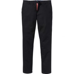 Spodnie chino Slim Fit bonprix czarny. Eleganckie spodnie męskie marki bonprix. Za 89.99 zł.