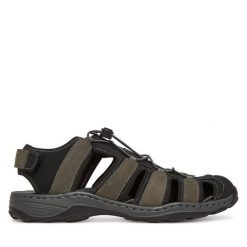 Sandały Manitu. Szare sandały męskie Manitu, bez zapięcia. Za 259.99 zł.