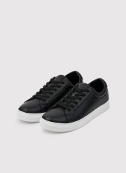 PAKO LORENTE – Czarne sneakersy męskie. Czarne buty sportowe na co dzień męskie Pako Lorente, m, bez wzorów, sportowe, bez ramiączek, bez kaptura. Za 199.99 zł.