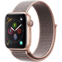 Apple Watch Series 4 GPS + Cellular, 40mm Gold Aluminium Case with Pink Sand Sport Loop. Zegarki sportowe marki Apple. Za 2,349.00 zł.