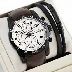 Zestaw męski zegarek Paul Lorens MATIAS-3B1 + bransoletka. Zegarki męskie Paul Lorens. Za 319.90 zł.