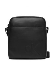 Calvin Klein Saszetka Ck Reporter LV04D3248G Czarny. Czarne saszetki męskie Calvin Klein, bez wzorów, ze skóry. Za 209.99 zł.