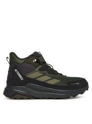 Adidas Trekkingi Terrex Anylander CLIMAWARM+ JQ9952 Khaki. Brązowe buty trekkingowe męskie ADIDAS, bez wzorów, z materiału, bez zapięcia, trekkingowe, ClimaWarm (Adidas). Za 449.99 zł.