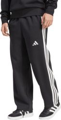 Adidas Spodnie męskie adidas Essentials Three Stripes Fleece Wide Leg czarne JM1770 XL. Czarne długie spodnie sportowe męskie ADIDAS, bez wzorów. Za 236.51 zł.