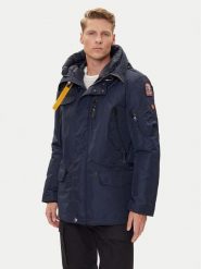 Parajumpers Kurtka puchowa Right Hand 25WMPMJKMA03 Granatowy Regular Fit. Niebieskie kurtki męskie Parajumpers, l, bez wzorów, z puchu, bez ramiączek, bez kaptura. Za 3,549.00 zł.