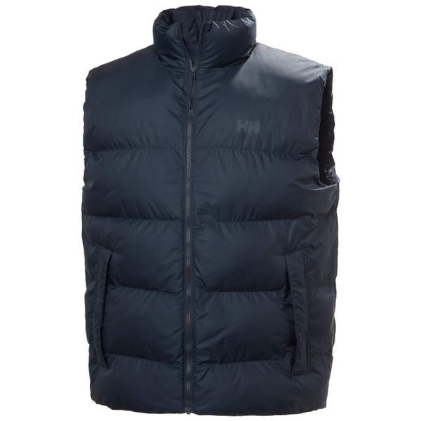 Kurtka puchowa bez rękawów Helly Hansen Active. Niebieskie kurtki męskie Helly Hansen, m, bez wzorów, z puchu, bez ramiączek, bez kaptura. Za 699.00 zł.