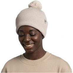 Czapka BUFF KNITTED BEANIE RENVI. Białe czapki męskie Buff, bez wzorów, sportowe. Za 149.90 zł.
