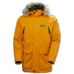 Parka Helly Hansen Reine. Brązowe parki męskie Helly Hansen, na zimę, m, bez wzorów, bez kaptura. W wyprzedaży za 1,195.75 zł.