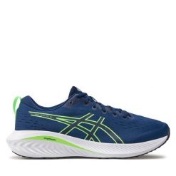 Buty do biegania Asics. Niebieskie buty do biegania męskie Asics, bez wzorów, bez zapięcia, do biegania. Za 319.99 zł.