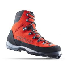 Buty do narciarstwa biegowego Wyoming BackCountry. Czerwone buty do biegania męskie Alpina, na zimę, bez wzorów, bez zapięcia, narciarskie. Za 870.00 zł.