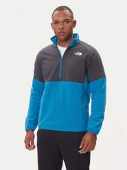 The North Face Polar 1/2 Glacier NF0A89JH Niebieski Regular Fit. Niebieskie bluzy z polaru męskie The North Face, m, bez wzorów, z polaru, bez ramiączek, bez kaptura. Za 449.99 zł.
