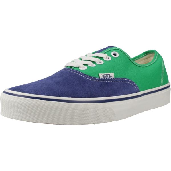 Buty VANS AUTHENTIC Niebieski. Niebieskie buty trekkingowe męskie Vans, bez wzorów, ze skóry, bez zapięcia, vans authentic. Za 347.99 zł.