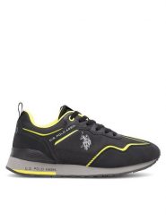 U.S. Polo Assn. Sneakersy TABRY002M/CTH2 Czarny. Czarne buty sportowe na co dzień męskie U.S. Polo Assn., m, bez wzorów, z materiału, bez ramiączek, bez kaptura. Za 183.99 zł.