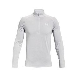 Bluza fitness męska Under Armour Tech 2.0 1/2 Zip. Białe bluzy nierozpinane męskie Under Armour, m, bez wzorów, sportowe, bez ramiączek, bez kaptura. Za 240.50 zł.