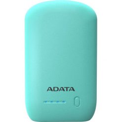Powerbank ADATA P10050 turkusowy (AP10050-DUSB-5V-CGN). Niebieskie powerbanki ADATA. Za 64.98 zł.
