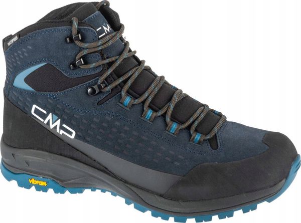 CMP Vertyx Mid WP 3Q17287-70UT Czarne 46. Czarne buty trekkingowe męskie CMP, bez wzorów, bez zapięcia. Za 539.99 zł.