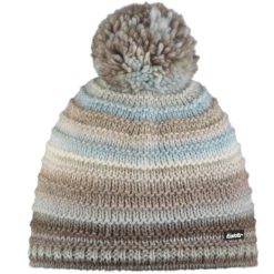 Czapka Eisbar Mikata Pompon MÜ. Brązowe czapki męskie Eisbar, bez wzorów, sportowe. Za 216.78 zł.