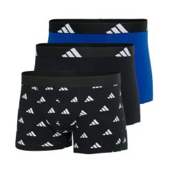 Bokserki Active Flex Cotton 3 pak. Białe bokserki męskie ADIDAS, m, bez wzorów, z bawełny. Za 131.99 zł.