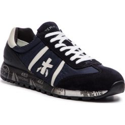 Sneakersy PREMIATA - Lucy 3200 Granatowy. Niebieskie buty sportowe na co dzień męskie Premiata, z materiału, klasyczne. Za 829.00 zł.