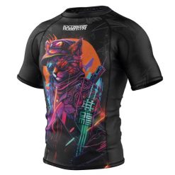 Koszulka Męska Rashguard MMA na Siłownię EXTREME HOBBY CYBER ANIMALS. Brązowe bielizna termoaktywna męska EXTREME HOBBY, l, bez wzorów, z bawełny, bez ramiączek, do biegania. Za 199.00 zł.