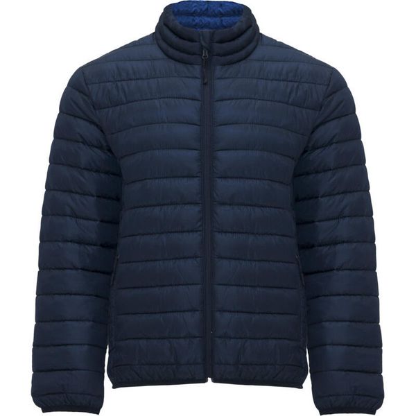 Męska Kurtka Ocieplana Finlandia. Niebieskie kurtki męskie ROLY, m, bez wzorów, sportowe, bez ramiączek, bez kaptura. Za 155.99 zł.