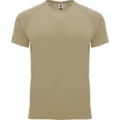Męska Koszulka Sportowa Z Krótkim Rękawem Bahrain. Brązowe t-shirty sportowe męskie ROLY, m, bez wzorów, sportowe, bez ramiączek. Za 25.99 zł.