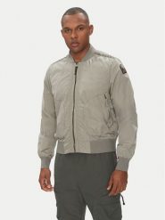 Parajumpers Kurtka bomber Ash 25SMPMJKBZ03 Beżowy Regular Fit. Brązowe kurtki męskie Parajumpers, l, bez wzorów, z syntetyku, bez ramiączek, bez kaptura. Za 1,099.00 zł.