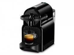 Ekspres kapsułkowy DeLonghi Nespresso Inissia EN80.B (1260W; kolor czarny). Czarne ekspresy na kapsułki DeLonghi. Za 360.99 zł.