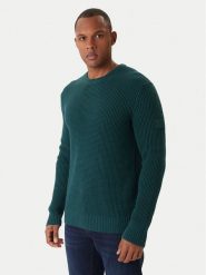 JOOP! Jeans Sweter Harono 30047662 Zielony Modern Fit. Zielone kardigany męskie JOOP! Jeans, l, bez wzorów, z bawełny, bez ramiączek. Za 659.99 zł.