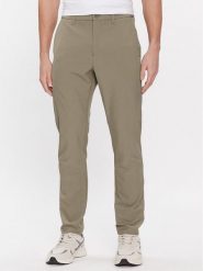 Boss Chinosy T_Commuter 50495497 Zielony Slim Fit. Zielone eleganckie spodnie męskie Boss, bez wzorów, z syntetyku. Za 359.99 zł.