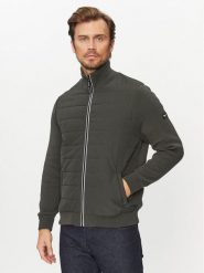 Pepe Jeans Bluza Snell Mock PM702381 Szary Regular Fit. Szare bluzy rozpinane męskie Pepe Jeans, m, bez wzorów, z bawełny, bez ramiączek, bez kaptura. Za 599.99 zł.