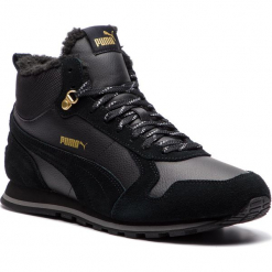 Sneakersy PUMA - St Runner Mid Fur 365102 01 Puma Black/Quiet Shade. Buty sportowe na co dzień męskie marki Puma. W wyprzedaży za 229.00 zł.