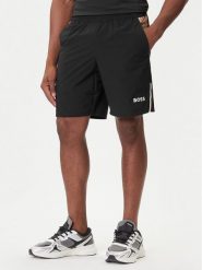 BOSS Szorty sportowe S_T-Match 50541370 Czarny Regular Fit. Czarne szorty sportowe męskie Boss, bez wzorów, z syntetyku, sportowe. Za 509.99 zł.