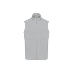 Ekologiczny polar bez rękawów Kariban. Szare bluzy z polaru męskie KARIBAN, m, bez wzorów, z polaru, bez ramiączek, bez kaptura. Za 152.50 zł.