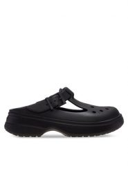 Crocs Klapki Classic Mary Jane Clog 210581 Czarny. Czarne klapki i japonki męskie Crocs, bez wzorów, z tworzywa sztucznego. Za 189.99 zł.