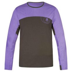 Koszulka z długim rękawem Rafiki Pitone. Czarne koszulki męskie z długim rękawem RAFIKI, bez wzorów, sportowe, bez kołnierzyka, bez ramiączek. Za 259.35 zł.