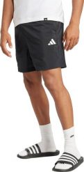 Spodenki męskie adidas Essentials Small Logo Chelsea czarne JF1117 2XL. Czarne szorty sportowe męskie ADIDAS, bez wzorów, sportowe. Za 195.15 zł.