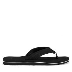 Japonki Quiksilver. Czarne klapki i japonki męskie Quiksilver, bez wzorów. Za 119.99 zł.