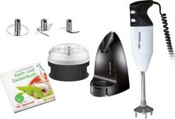 Blender Unold Unold ESGE Magic Wand M 180 Anniversary, Edition Petticoat, hand blender (white/black, 180 watts). Blendery Unold. Za 1,049.01 zł.