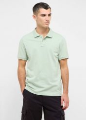 Męski T-Shirt Mustang Style Palco Frosty Green 1016503 6180. Zielone t-shirty męskie Mustang, l, bez wzorów, bez kołnierzyka, bez ramiączek. Za 79.99 zł.