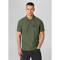 Koszulka męska Pitbull Polo Pique Rockey. Zielone koszulki polo męskie PITBULL, m, bez wzorów, casualowe, bez kołnierzyka, bez ramiączek. Za 159.00 zł.