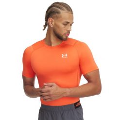 Koszulka Under Armour HeatGear® Armour. Białe t-shirty sportowe męskie Under Armour, m, bez wzorów, sportowe, bez ramiączek. Za 89.00 zł.