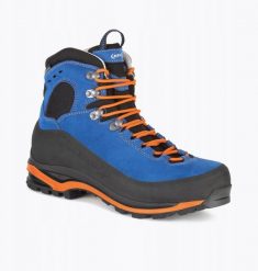 Buty trekkingowe męskie Aku U'S SUPERALP V-LIGHT GTX, blue/ orange, 42.5. Niebieskie buty trekkingowe męskie Aku, bez wzorów, bez zapięcia. Za 995.06 zł.