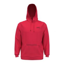 Bluza męska Under Armour Fleece Pro Kangra HD. Czerwone bluzy nierozpinane męskie Under Armour, m, bez wzorów, sportowe, bez ramiączek, bez kaptura. Za 239.99 zł.