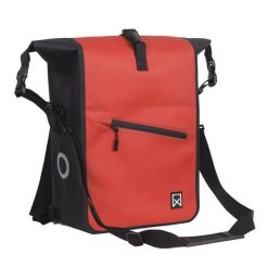 Wodoodporny plecak Willex Combi. Czerwone plecaki męskie willex, bez wzorów, z materiału. Za 455.00 zł.