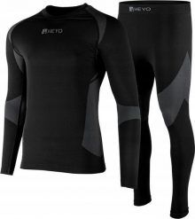 HEYO Bielizna termoaktywna męska HBT02 HEYO xl/ xxl. Bielizna termoaktywna męska HEYO, m, bez wzorów, bez ramiączek. Za 89.00 zł.