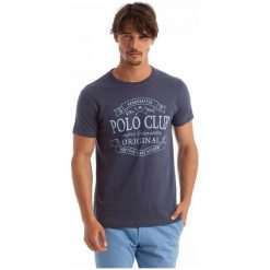 Polo Club C.H.A T-Shirt Męski M Niebieski. Koszulki polo męskie marki Polo Club C.H..A. W wyprzedaży za 109.00 zł.