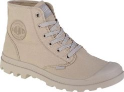 Buty trekkingowe męskie Palladium Palladium Mono Chrome 73089-056-M Beżowe 43. Brązowe buty trekkingowe męskie Palladium, bez wzorów, bez zapięcia. Za 359.98 zł.